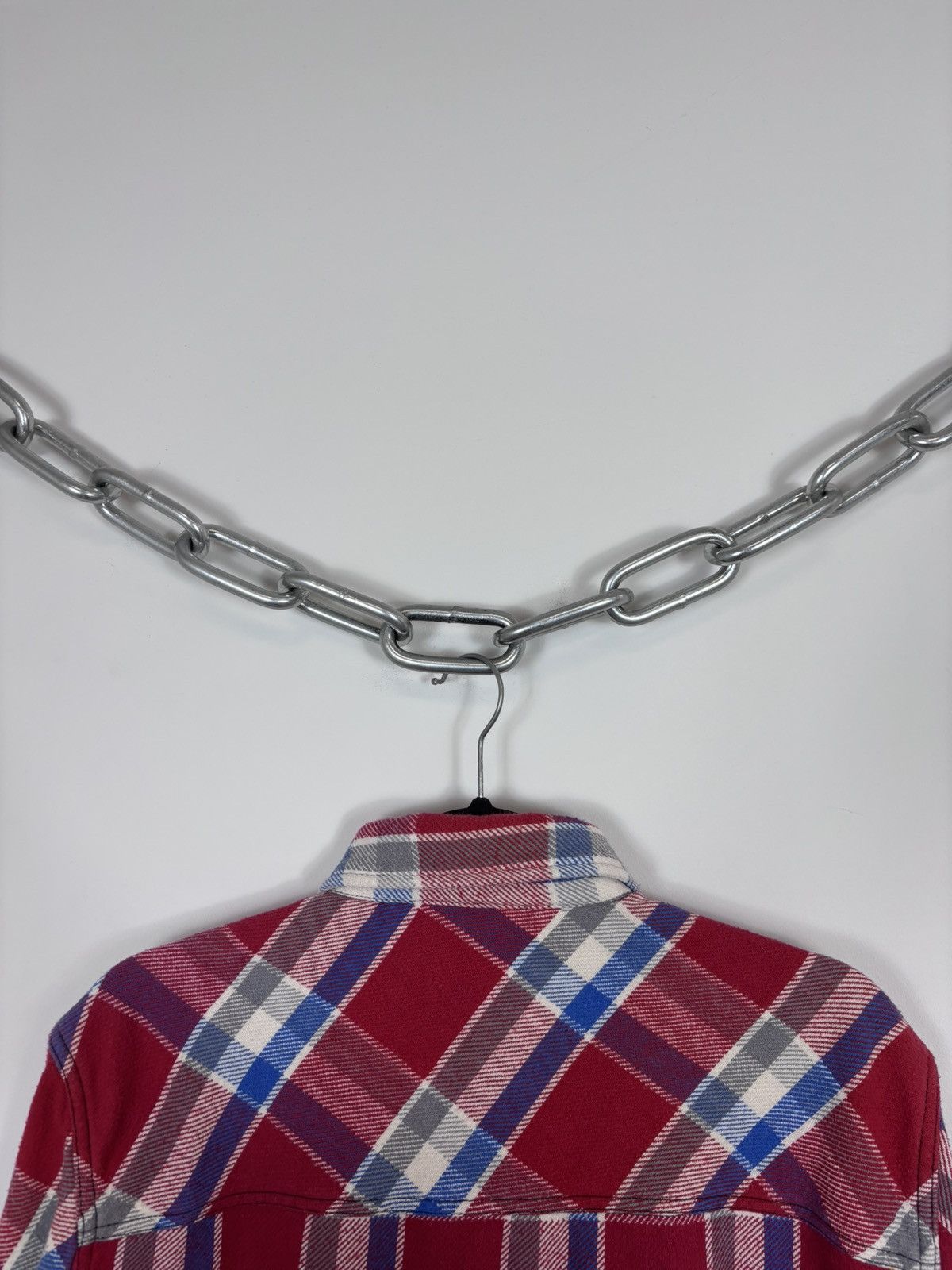 Edwin Edwin Tokyo Japan Men’s Checkered Lined Flannel Shirt Jacket Size US L / EU 52-54 / 3 - 14 Thumbnail