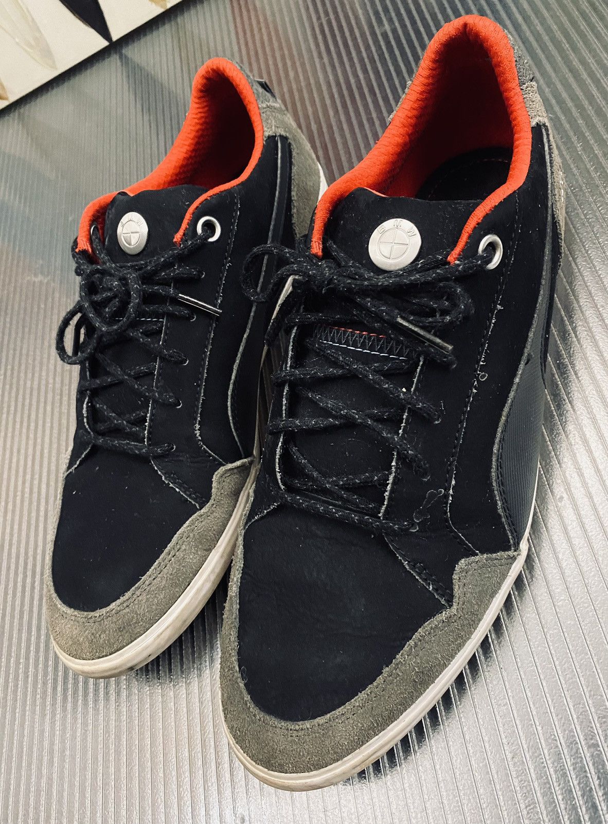 BMW BMW x Puma M Motorsport Suede Men's Retro Sneaker Nero 11 US Size US 11 / EU 44 - 3 Thumbnail