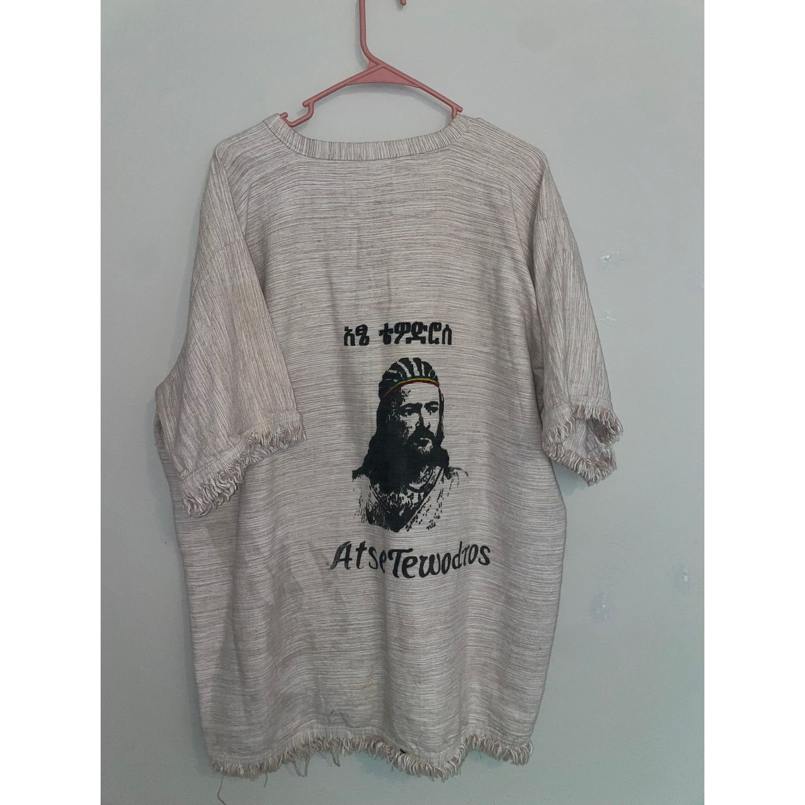 Vintage Emperor Tewodros Atse Ethopian Graphic Shirt Top Vintage XL Size US XL / EU 56 / 4 - 7 Thumbnail