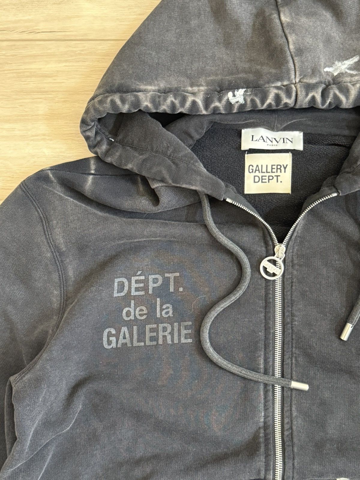 Gallery Dept. × Lanvin Lanvin x gallery dept zip up Size US XL / EU 56 / 4 - 2 Thumbnail