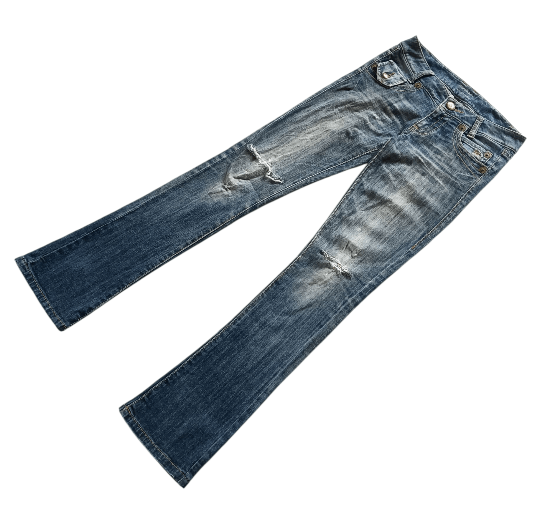 Burberry Burberry Blue Label Distressed Jeans Size 30" / US 8 / IT 44 - 4 Thumbnail