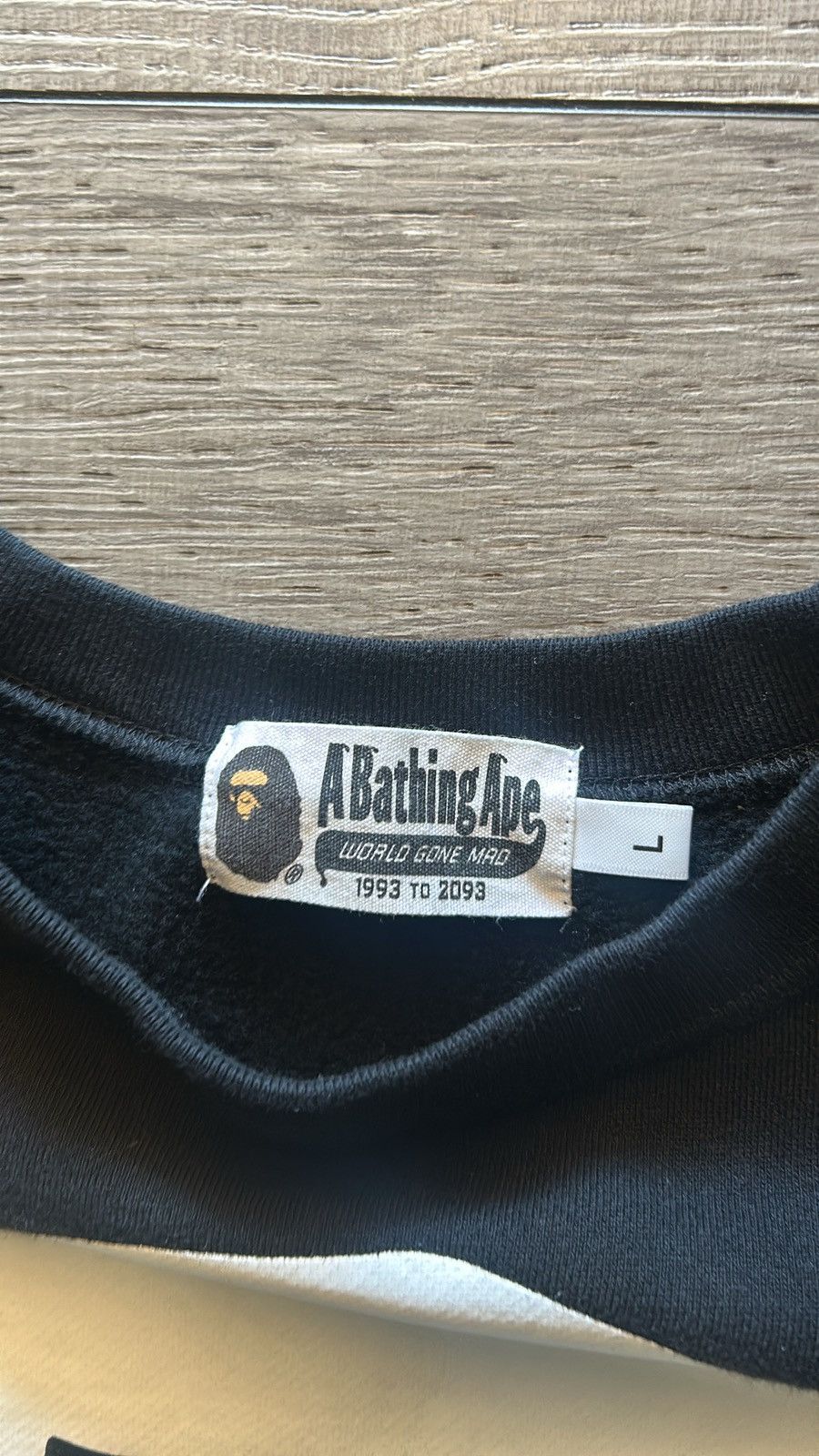 Bape Happy New Year Ape Head Crewneck Size US L / EU 52-54 / 3 - 2 Thumbnail