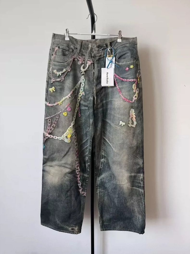 Acne Studios acne studios Candy chain jeans Size US 36 / EU 52 - 1 Thumbnail