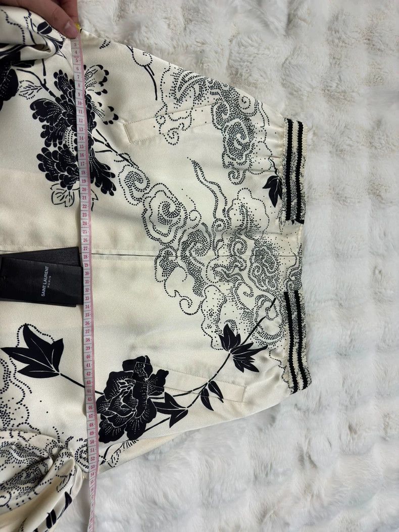 Yves Saint Laurent saint laurent Xiangyun Flower Baseball Uniform jacket 2501- Size US M / EU 48-50 / 2 - 6 Thumbnail