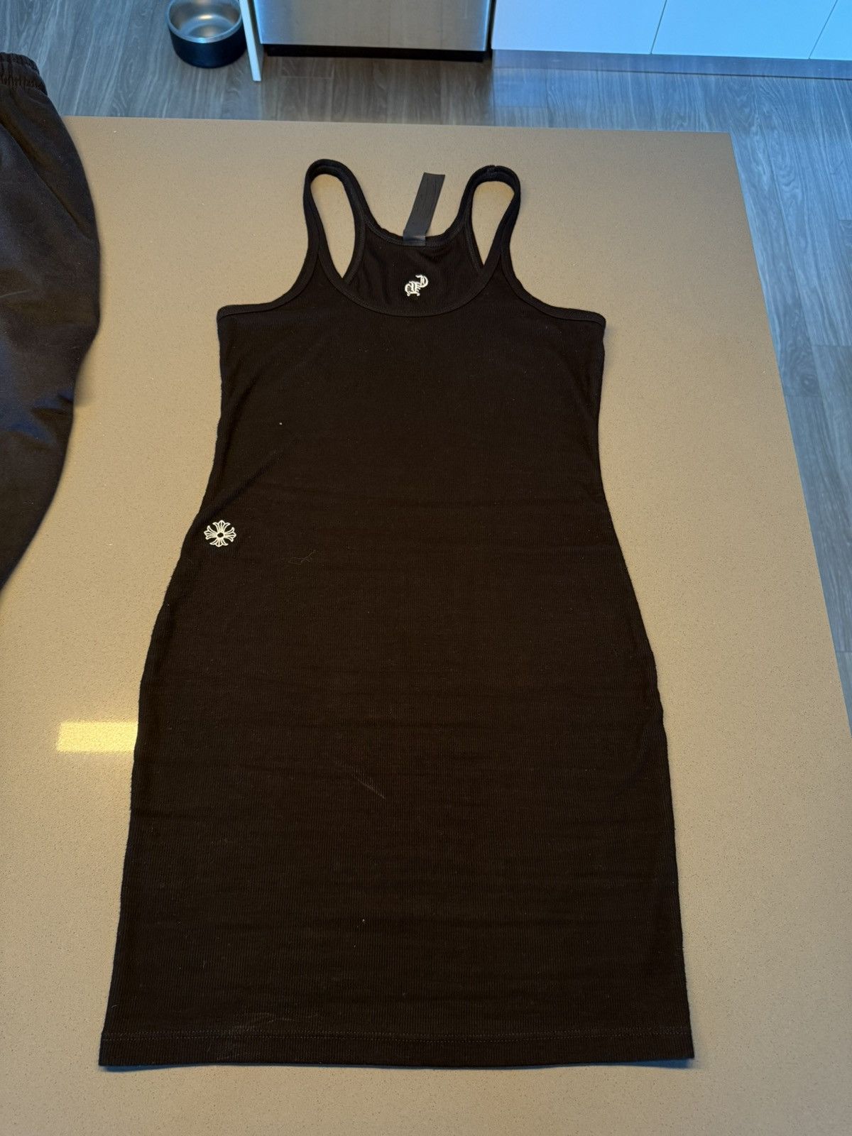 【1枚でオシャレ♪】CHROME HEARTS BAD SEED DRESS MINI TANK chrome-hearts-bad-seed-ch-