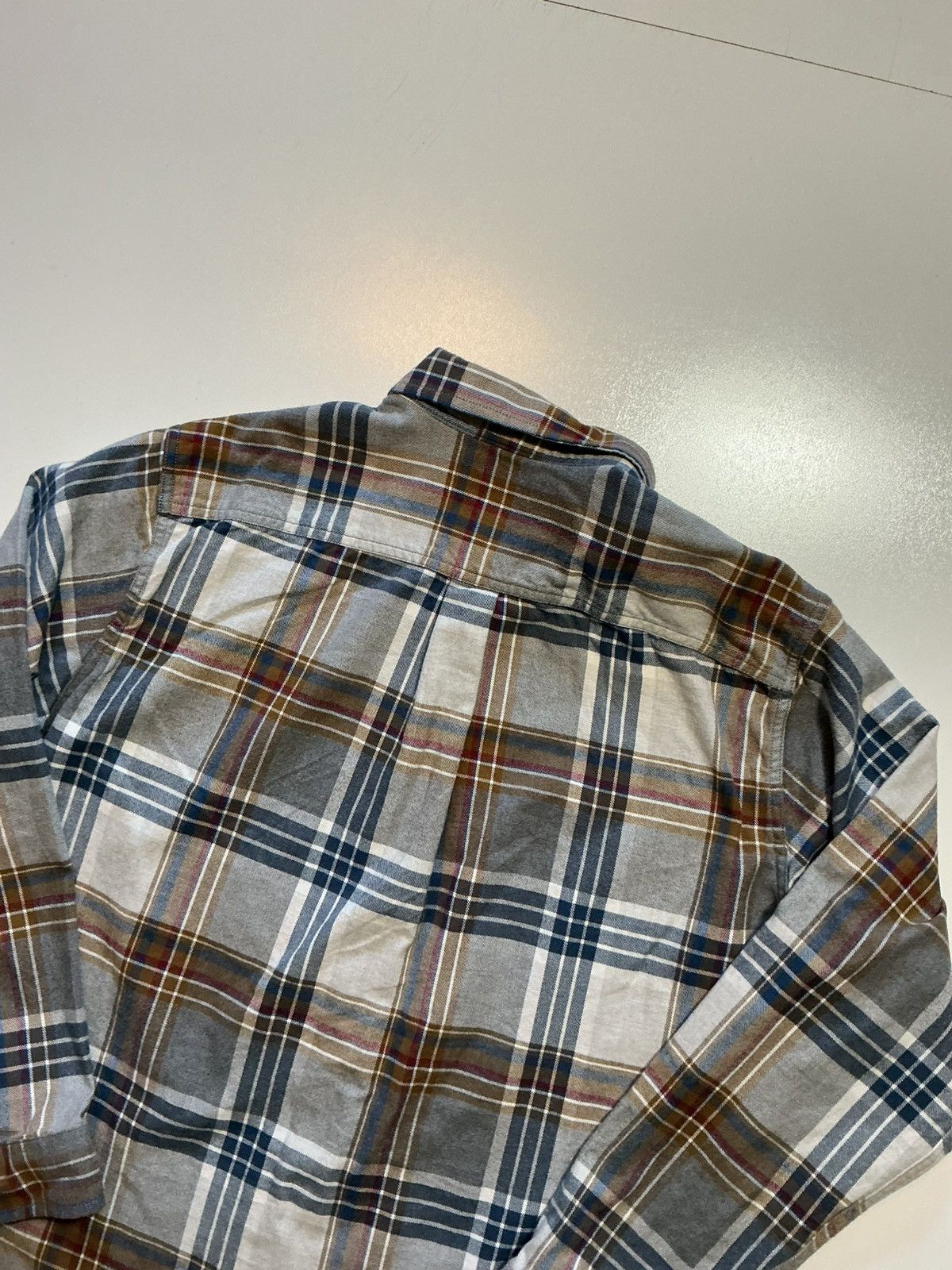 Eddie Bauer Eddie Bauer Classic Fit Plaid Cotton Flannel Button Shirt Size US L / EU 52-54 / 3 - 4 Thumbnail