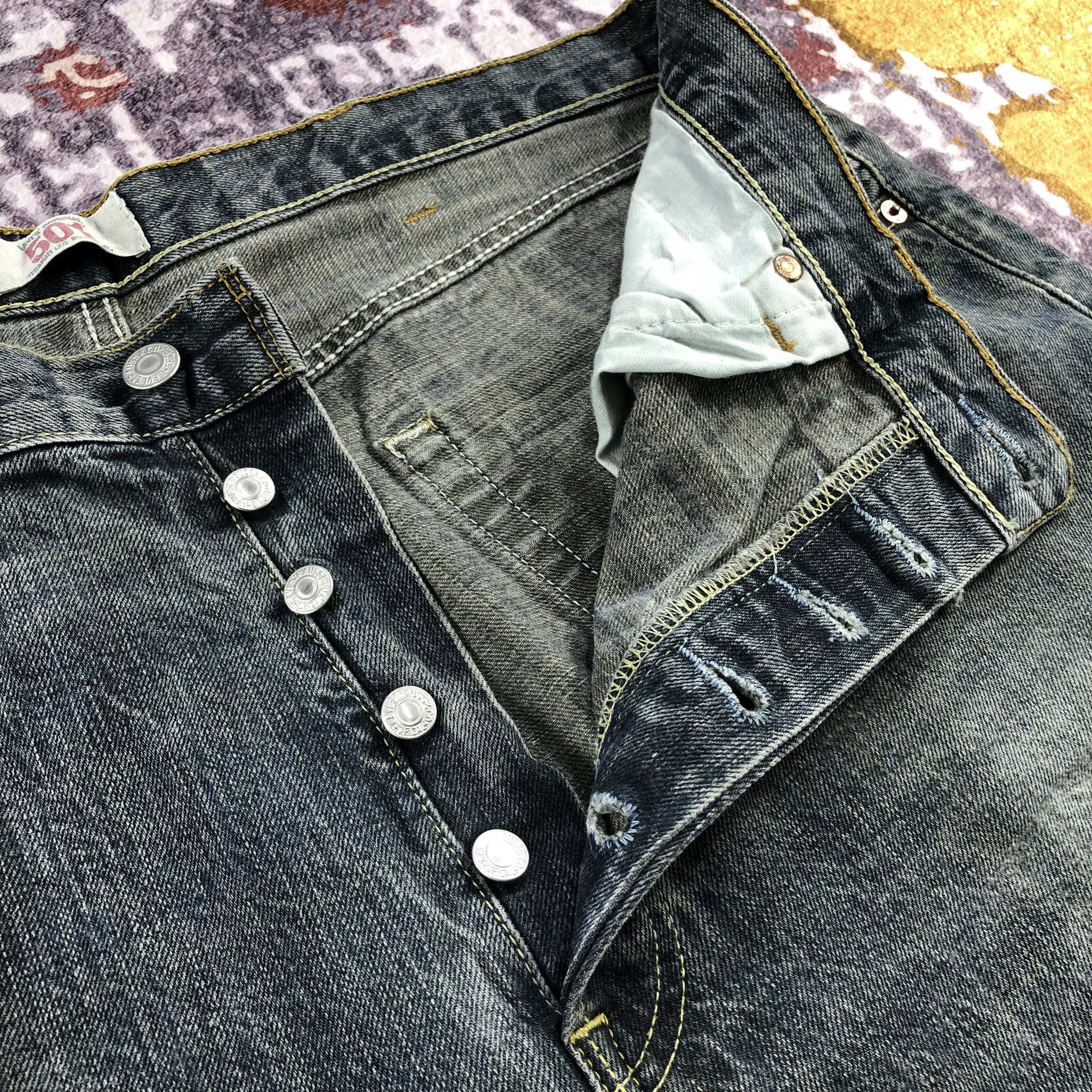 Levi's × Vintage Vintage Levis 501 Black Jeans-JM2352 Size US 41 - 10 Thumbnail