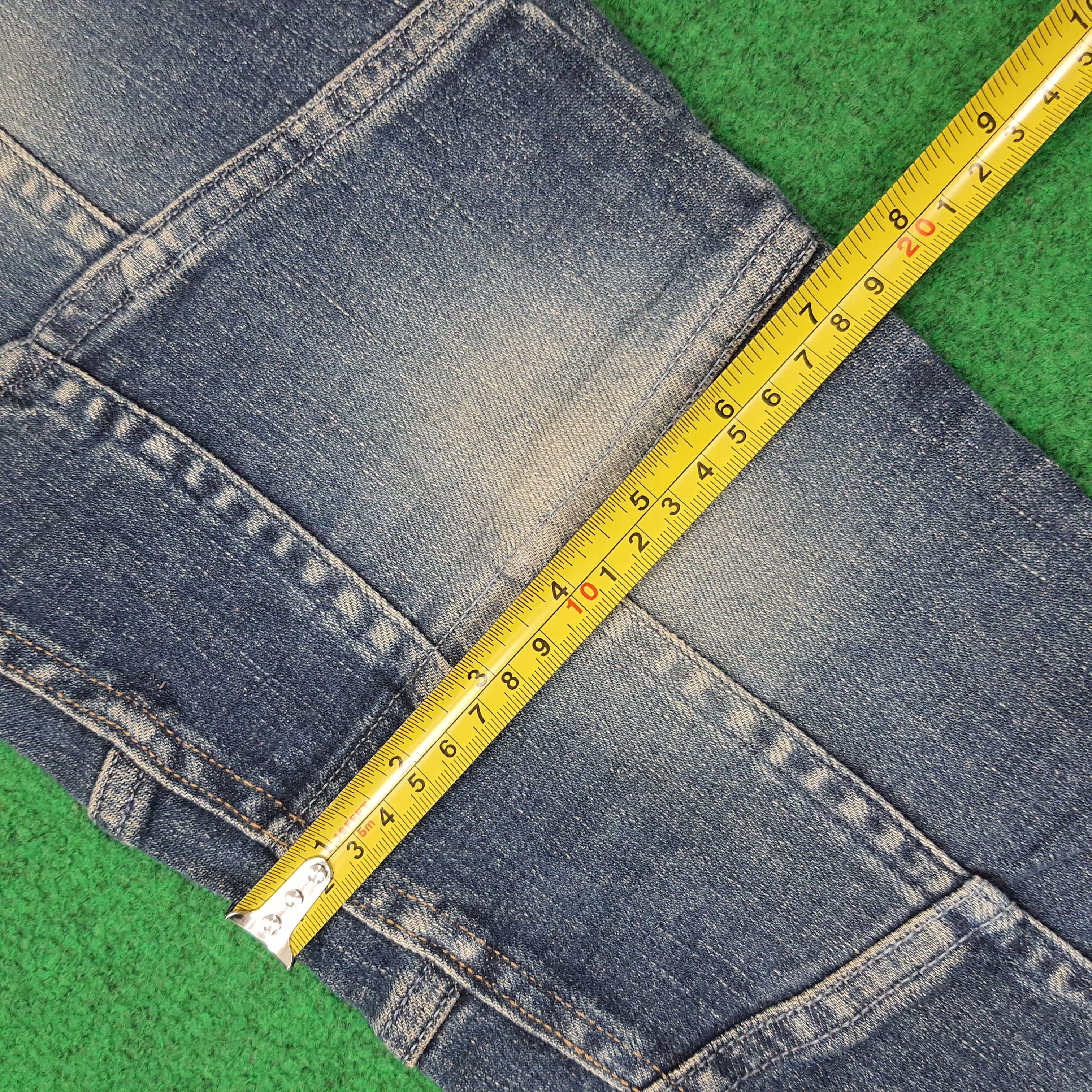 Hysteric Glamour Vintage Hysterics Patchwork Flare Custom Logo Jeans C265N4 Size 31" - 14 Thumbnail