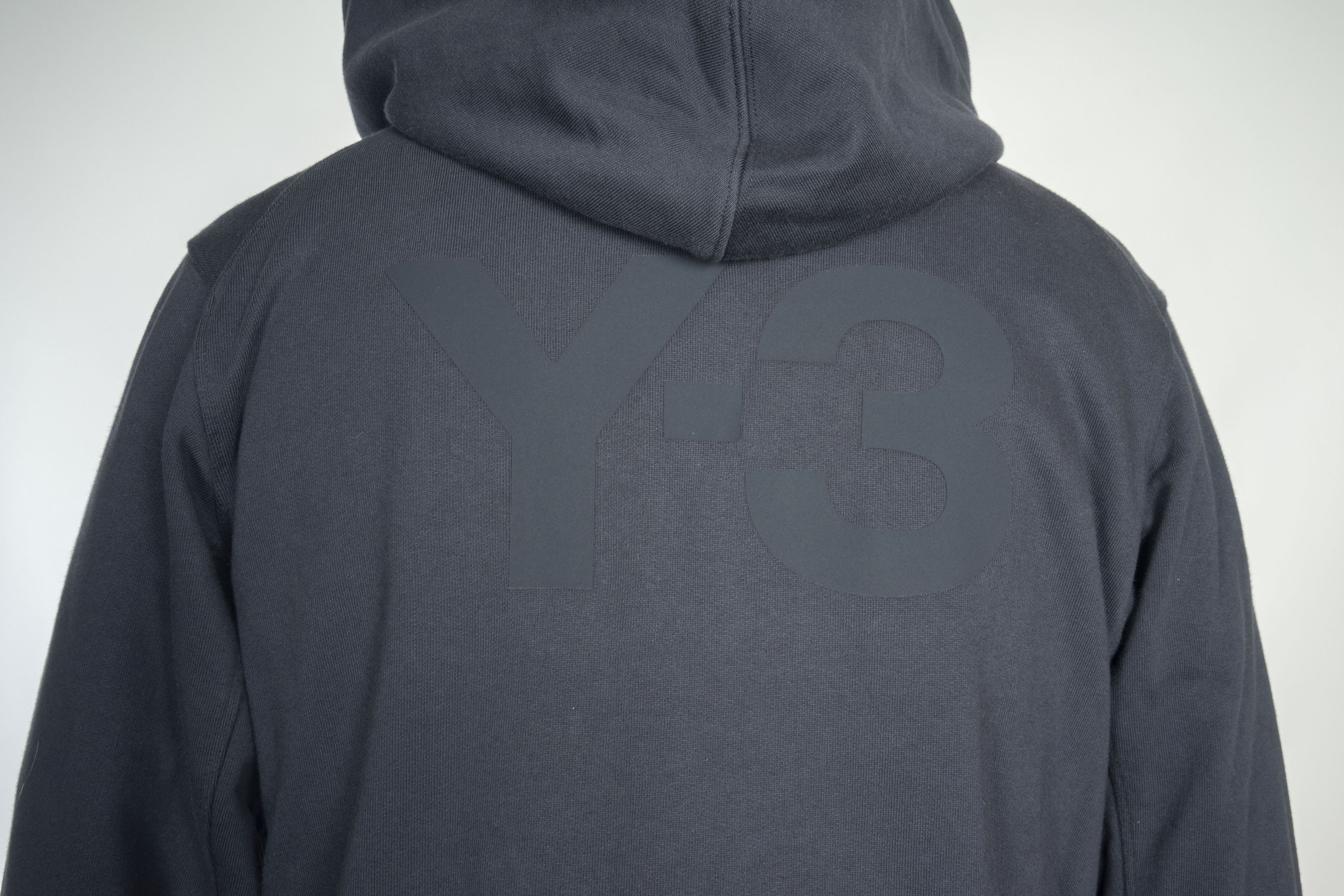 Yohji Yamamoto Y-3 Yohji Yamamoto Adidas Men's Navy Blue Zip Hoodie Size US M / EU 48-50 / 2 - 5 Thumbnail