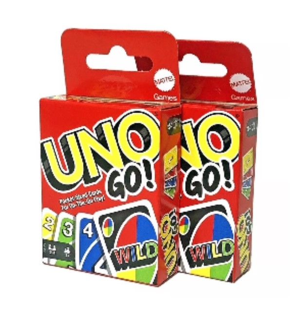 Other Uno Go! Pocket Sized Card Game Pack of 2 Size ONE SIZE - 1 Thumbnail