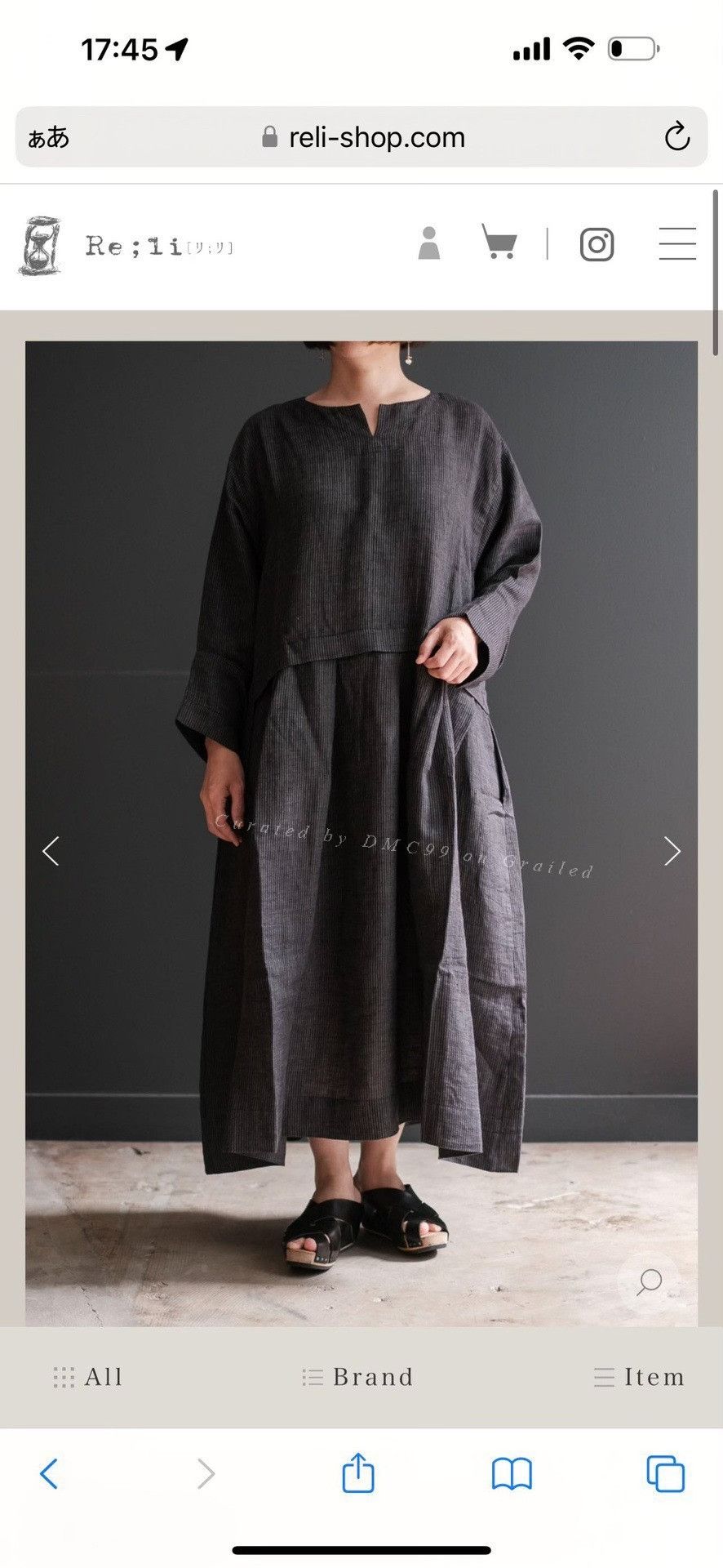 Other New Muku Linen Dress Size M / US 6-8 / IT 42-44 - 1 Thumbnail