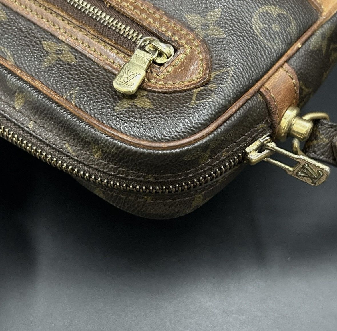 Louis Vuitton Preloved Louis Vuitton monogram Marly Dragonne Clutch Bag Size ONE SIZE - 6 Thumbnail