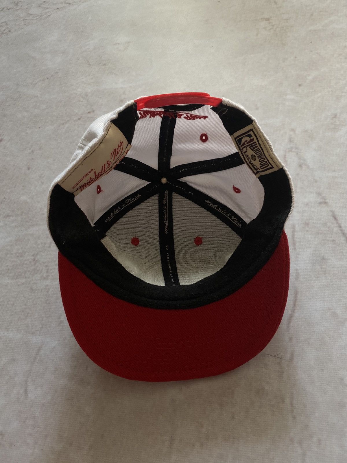 Mitchell & Ness × NBA Vintage Chicago Bulls Cap Mitchell & Ness NBA Hat Y2k RARE Size ONE SIZE - 5 Thumbnail