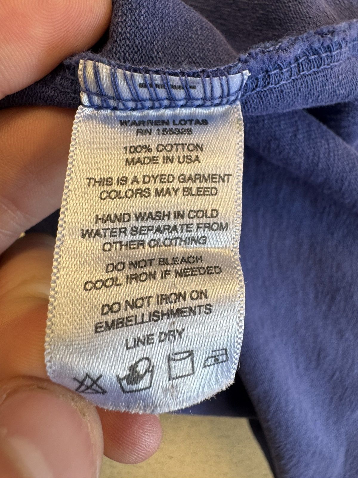 Warren Lotas Warren Lotas Tee Size US L / EU 52-54 / 3 - 5 Thumbnail