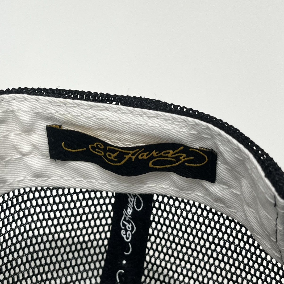 Ed Hardy Ed Hardy Cap White Size ONE SIZE - 6 Thumbnail
