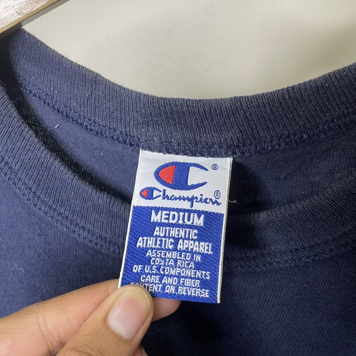 Champion × Vintage Vintage 2000s Champion x Englewood Track Crewneck T Shirt Size US L / EU 52-54 / 3 - 4 Thumbnail