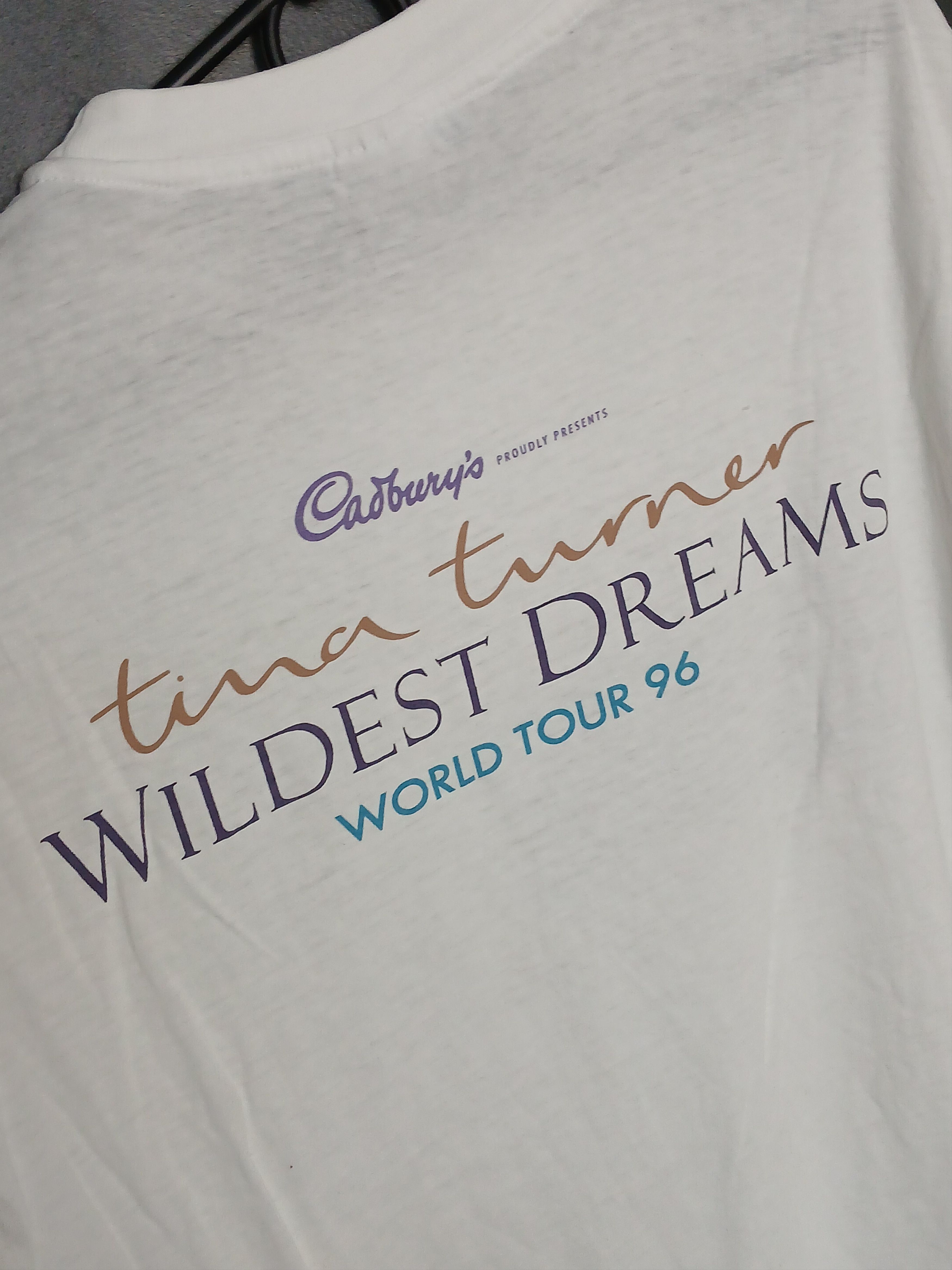 Band Tees × Vintage Vintage 1996 Tina Turner Wildest Dreams World Tour T-Shirt Size US L / EU 52-54 / 3 - 4 Thumbnail