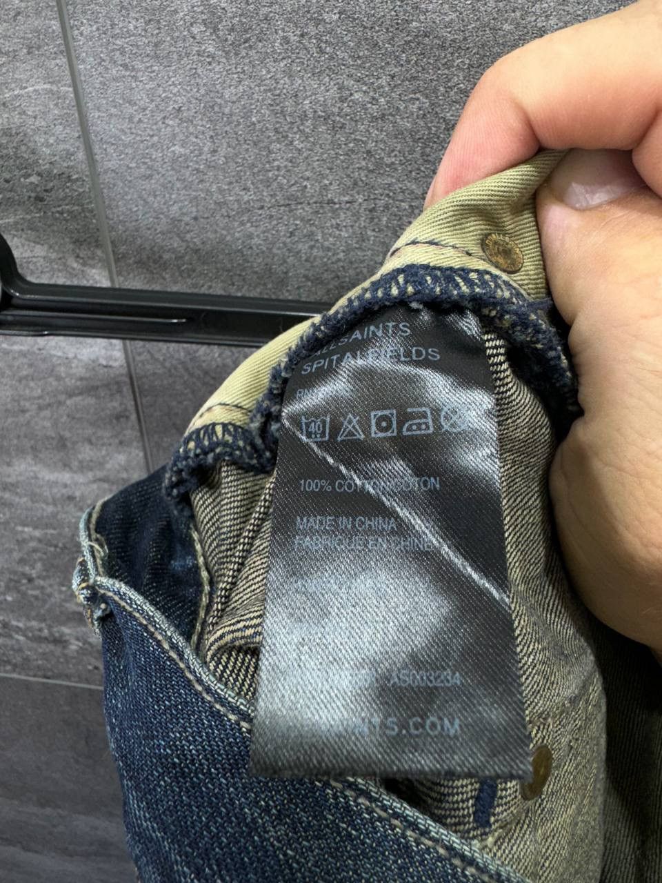 Allsaints ALLSAINTS Spitalfields Men’s Denim Jeans Pants Size 34 Size US 34 / EU 50 - 15 Thumbnail