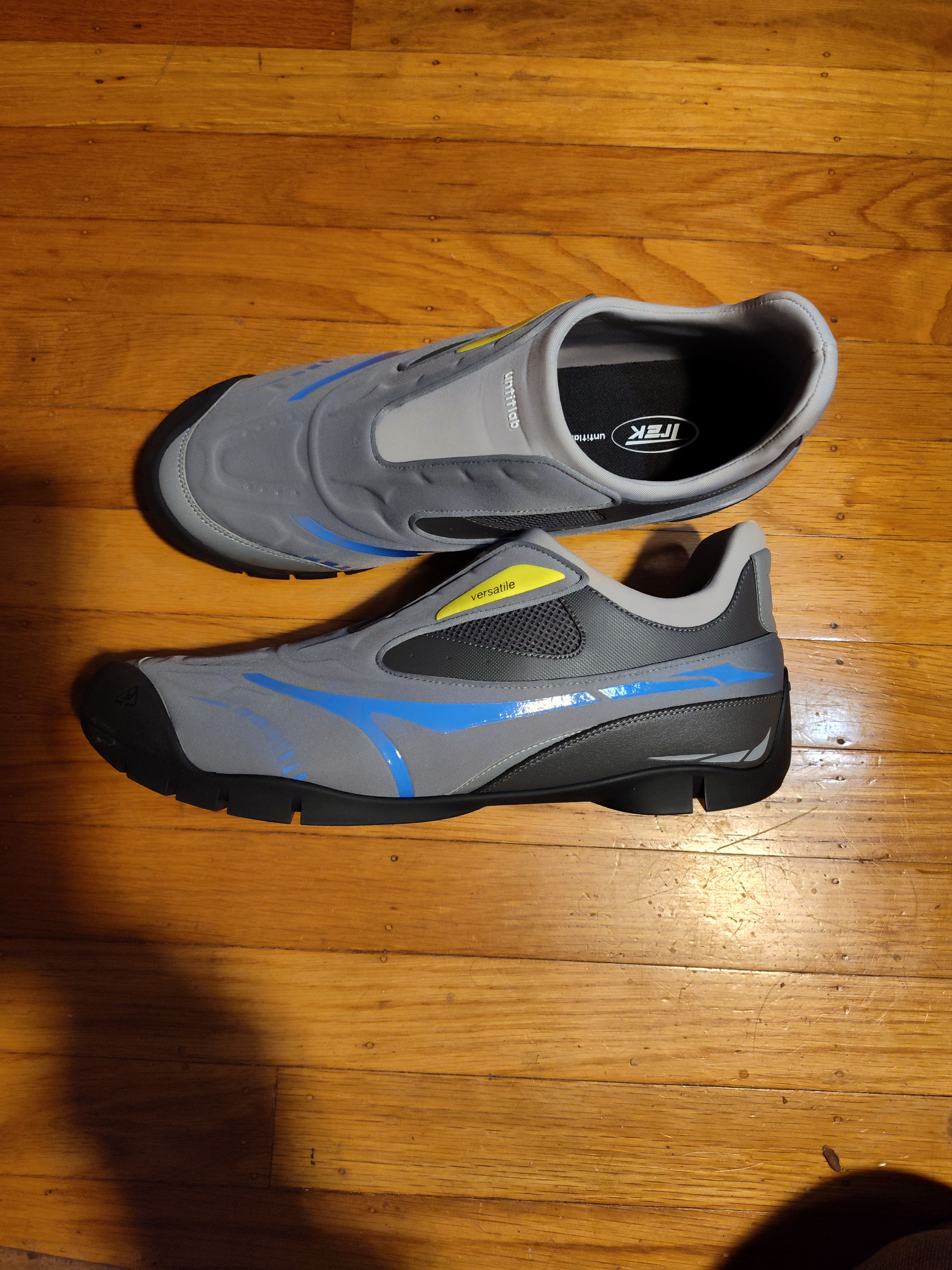 untitlab Gray Swift Trek Slip On Sneakers Size US 9.5 / EU 42-43 - 1 Thumbnail