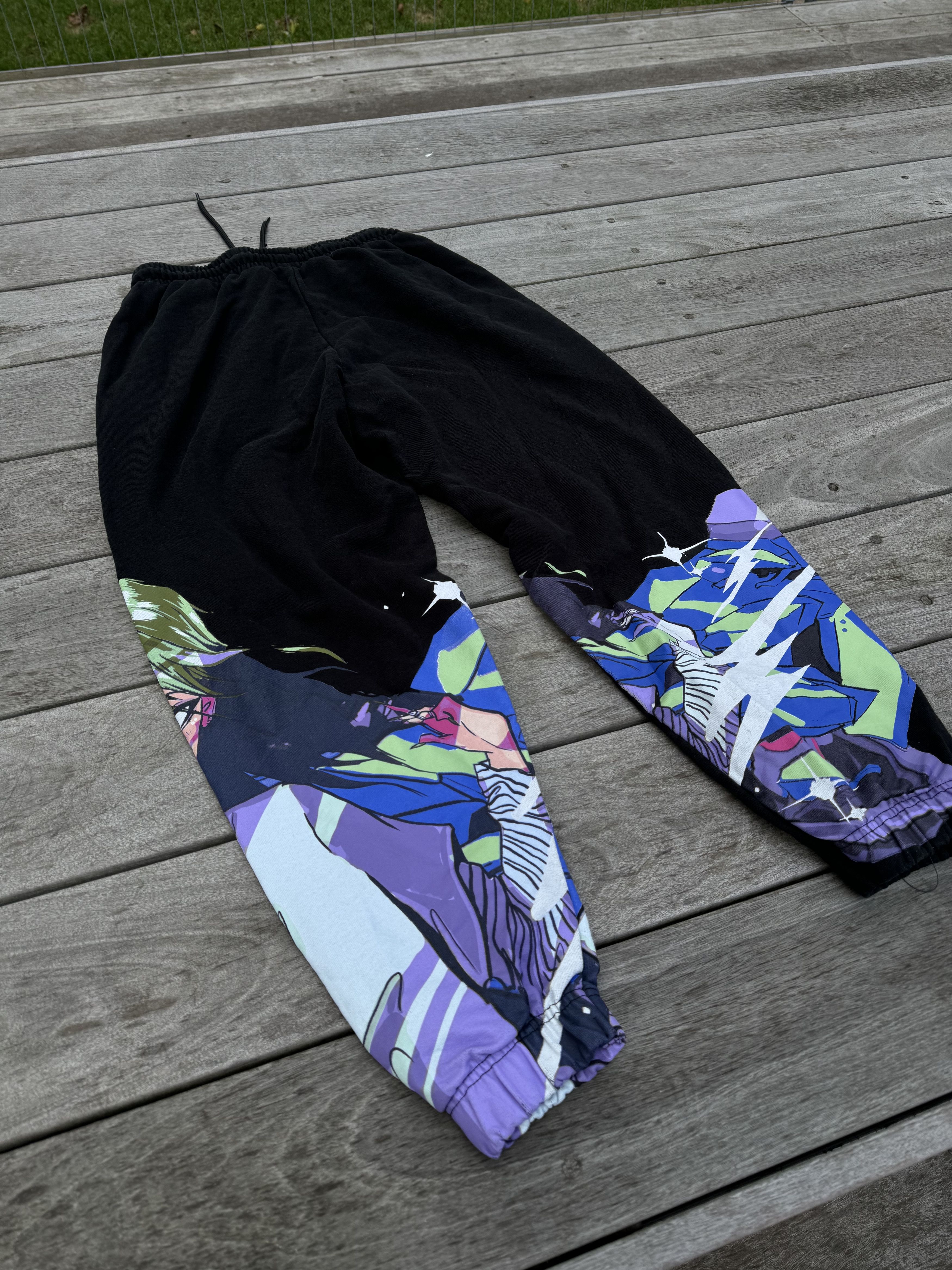 Bershka × Billie Eilish Rare Billie Eilish x Bershka Anime Sweatpants Size 28" / US 6 / IT 42 - 3 Thumbnail