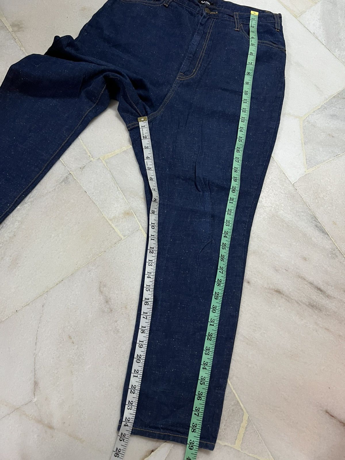 Issey Miyake 💥Best Offer💥Ne-Net By Issey Miyake Denim Drop Crotch Jean Size US 30 / EU 46 - 4 Thumbnail