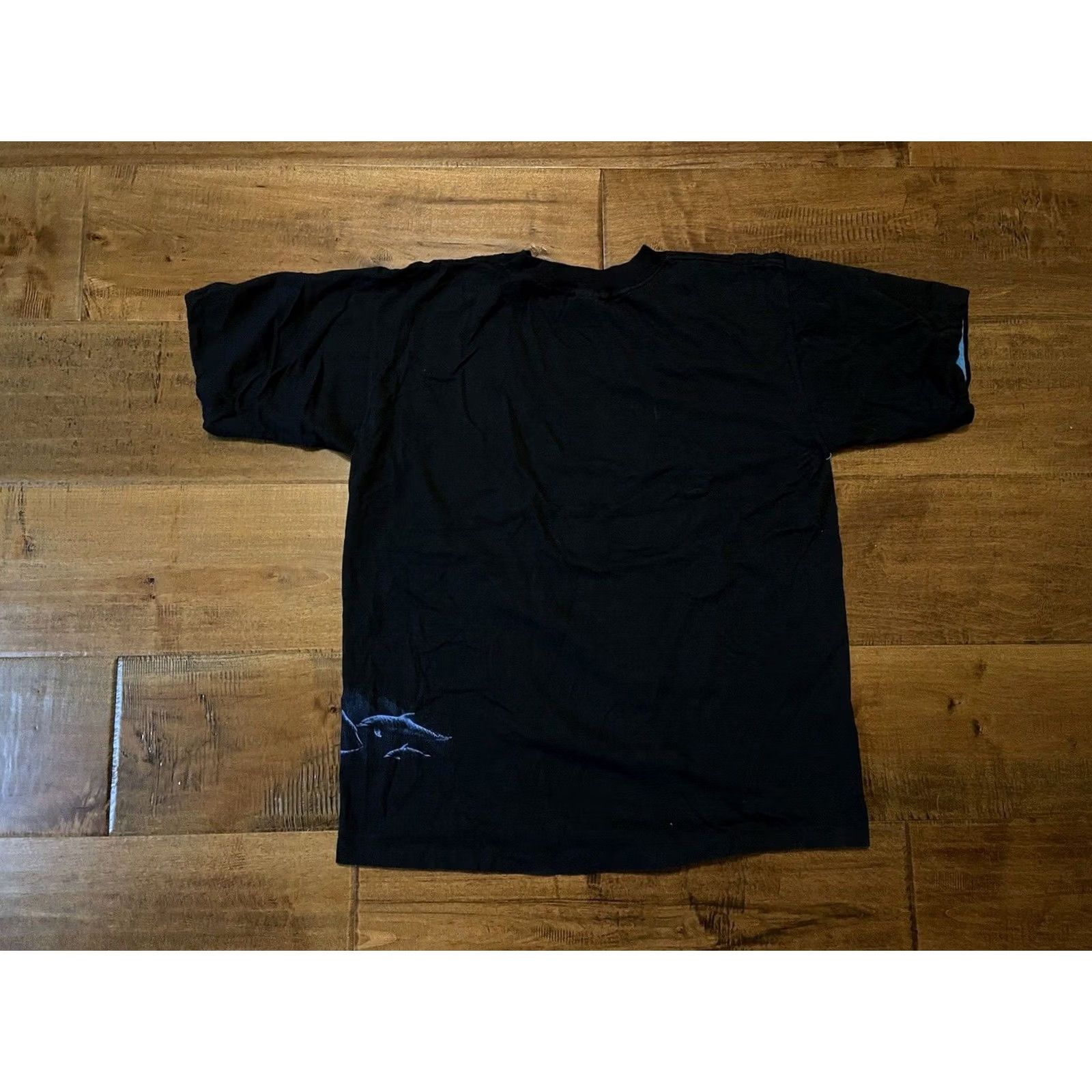Vintage VINTAGE Wisconsin Dells Dolphins Sherry's Best Black Made in USA T-Shirt XL Men 90s Size US XL / EU 56 / 4 - 3 Thumbnail