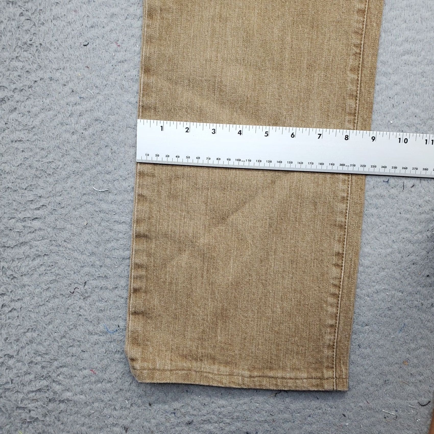 Ralph Lauren Lauren Ralph Lauren Wide Leg Jeans Women 16 Tan Denim 5 Pocket Design Jeans Women 16 Tan Denim 5 Pocket Design Size 38" / US 16 / IT 52 - 5 Thumbnail