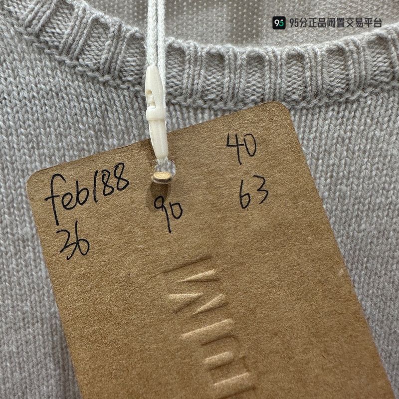 Loro Piana Loro Piana Unisex Pure Cashmere Color Block Sweater Size US XXS / EU 40 - 1 Thumbnail