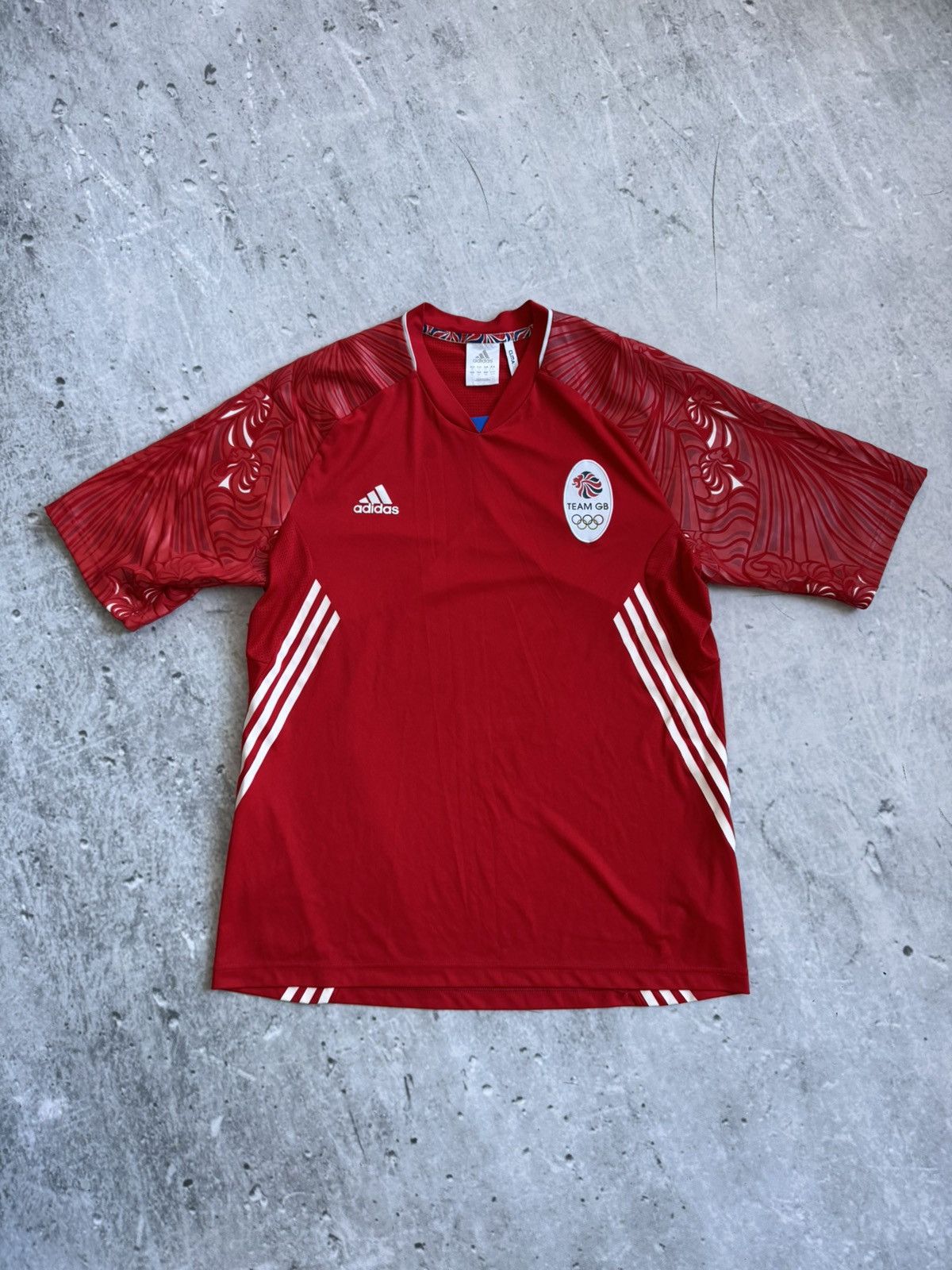 Vintage 🔥Vintage GB Adidas awesome jersey flag Size US XL / EU 56 / 4 - 1 Thumbnail