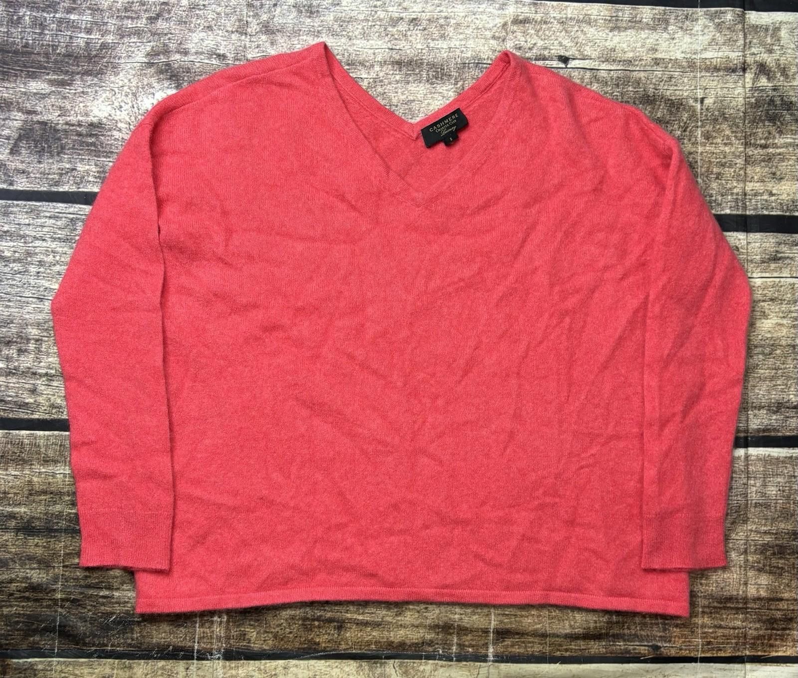 Charter Club Charter Club Luxury Sweater Womens Small Cashmere V-Neck Size S / US 4 / IT 40 - 1 Thumbnail