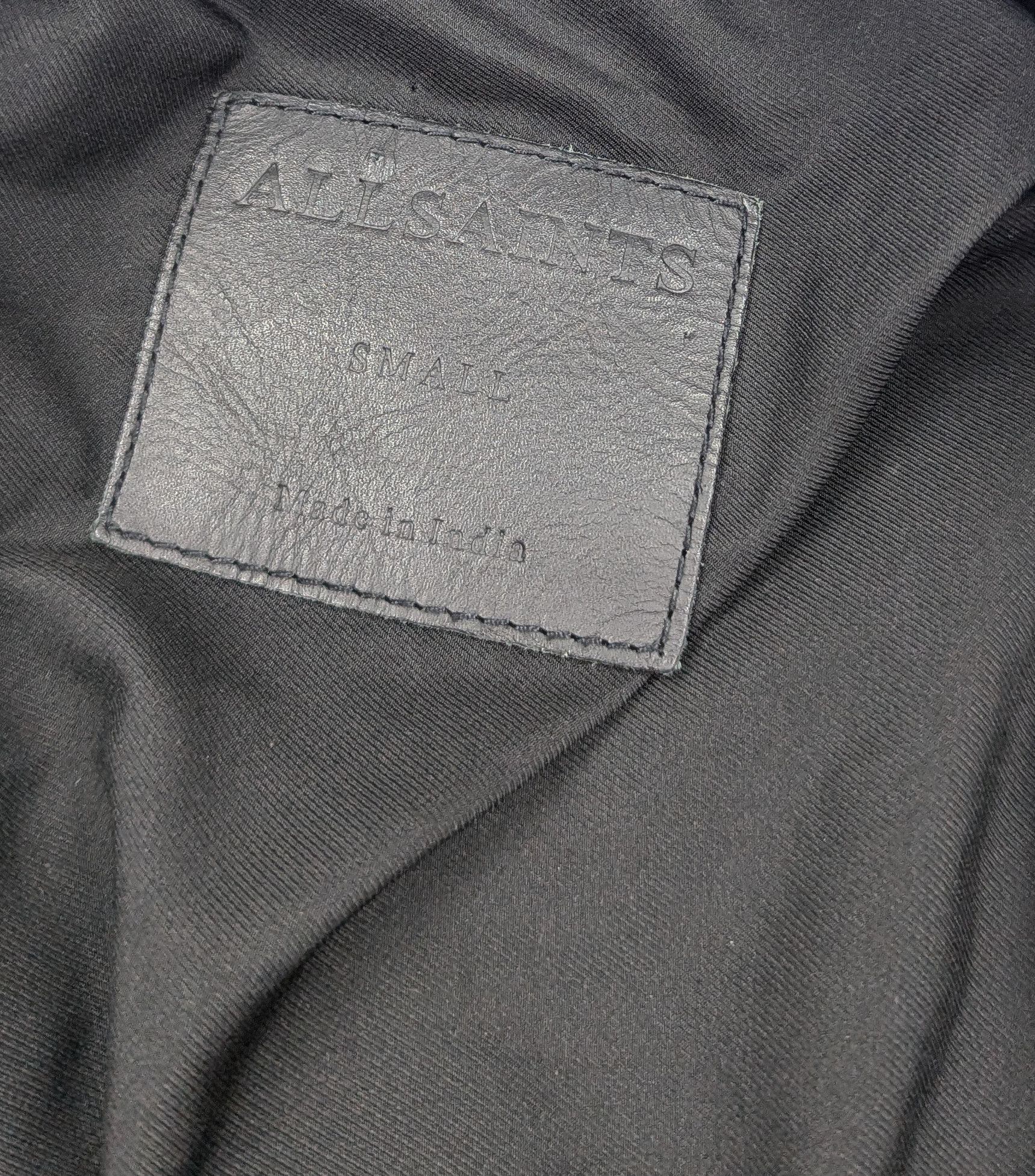 Allsaints Allsaints ronan bomber black leather jacket S Size US S / EU 44-46 / 1 - 3 Thumbnail