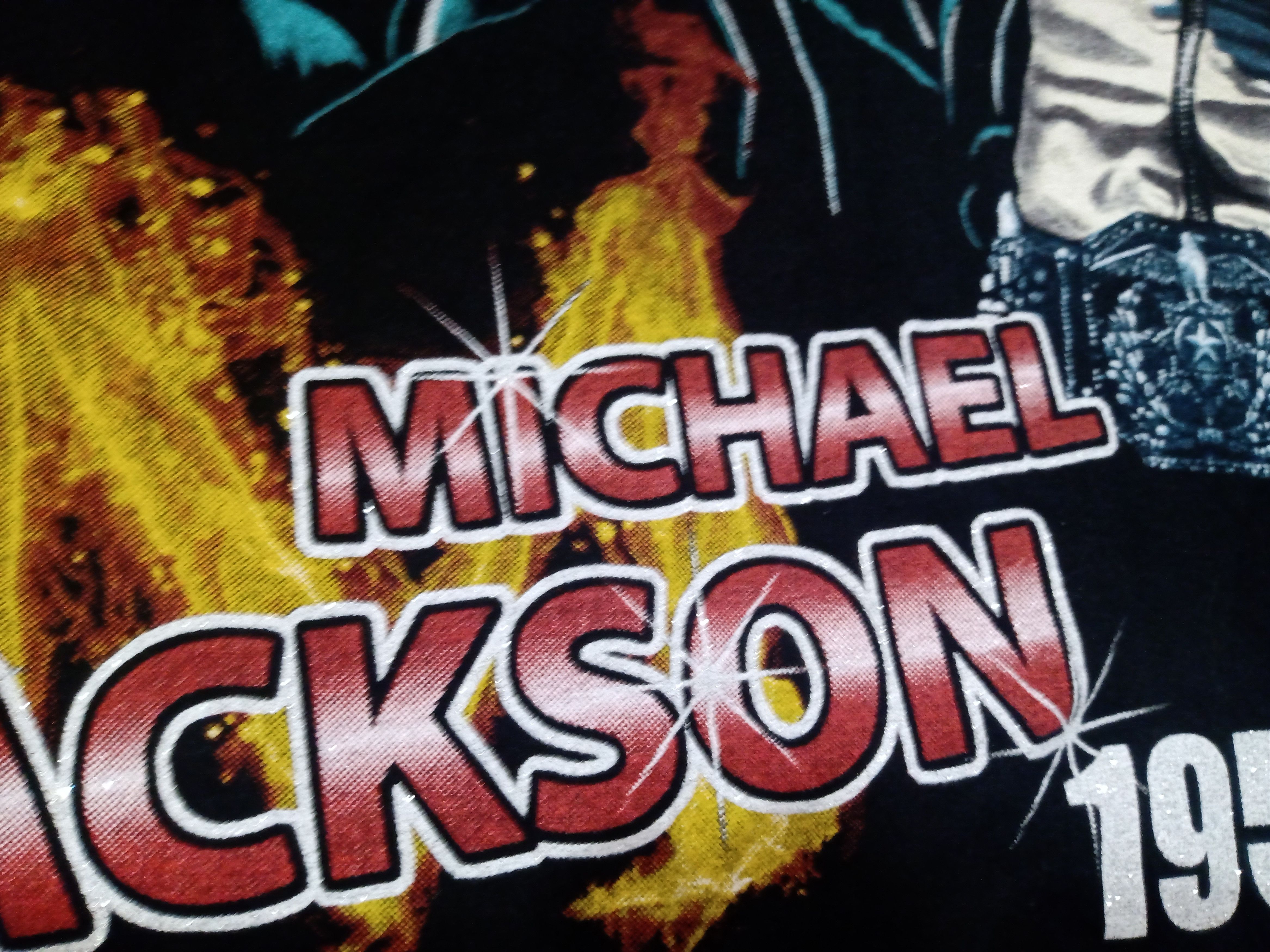 Vintage Michael Jackson 1958-2009 Mr.Jay Shiny Print Shirt Pop Size S / US 4 / IT 40 - 11 Thumbnail
