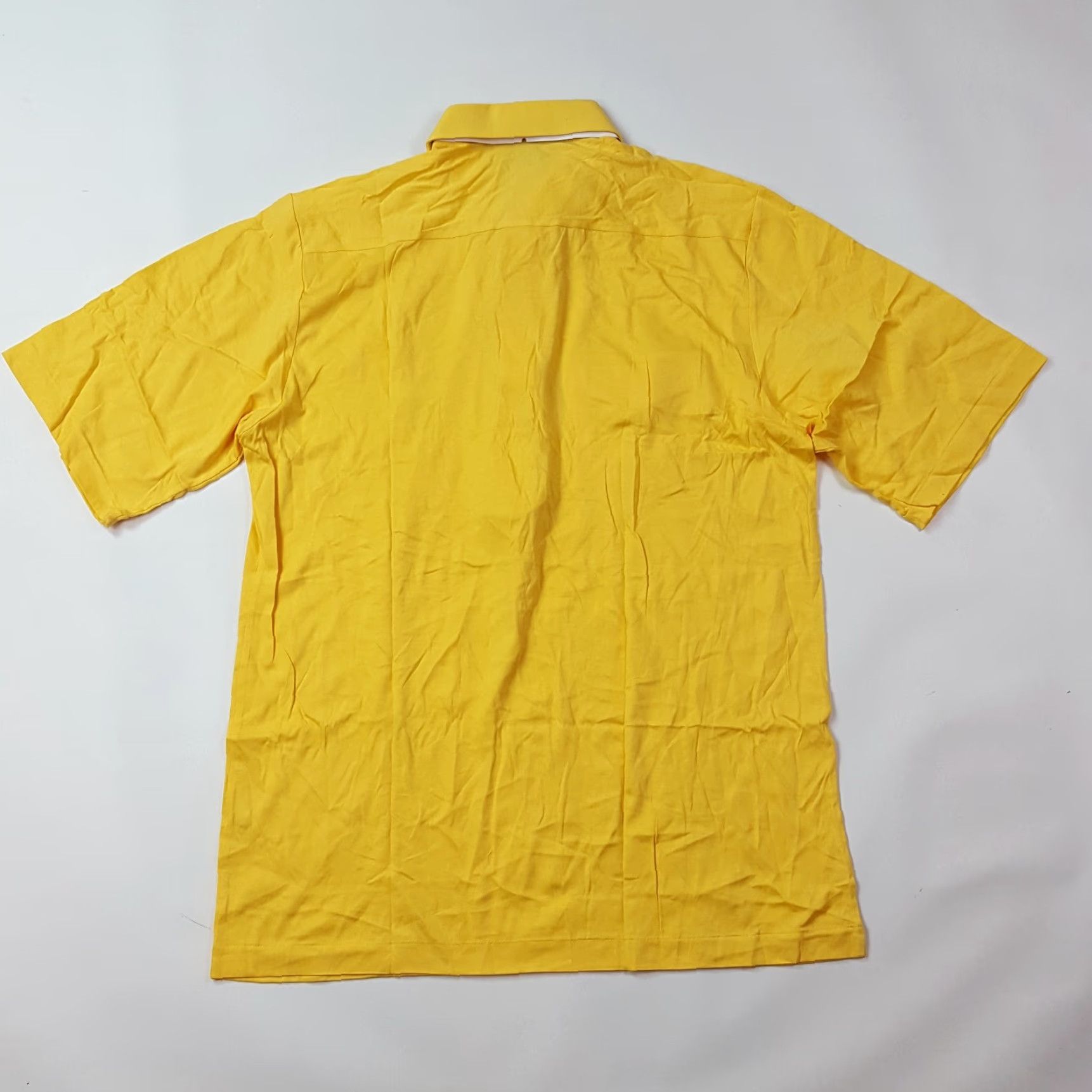 Titleist VINTAGE Titleist Golf Men’s Large Yellow Collared Short Sleeve Polo Shirt Size US L / EU 52-54 / 3 - 4 Thumbnail