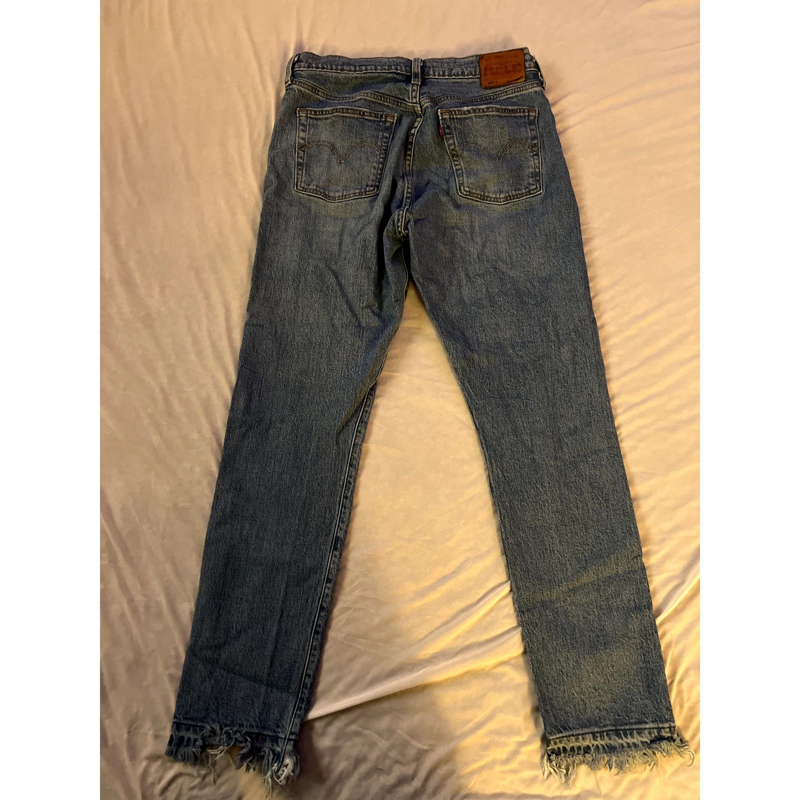 Levi's Vintage Levi's 501 Big E Button-Fly Jeans -29W x 28L Premium Size US 29 - 3 Thumbnail