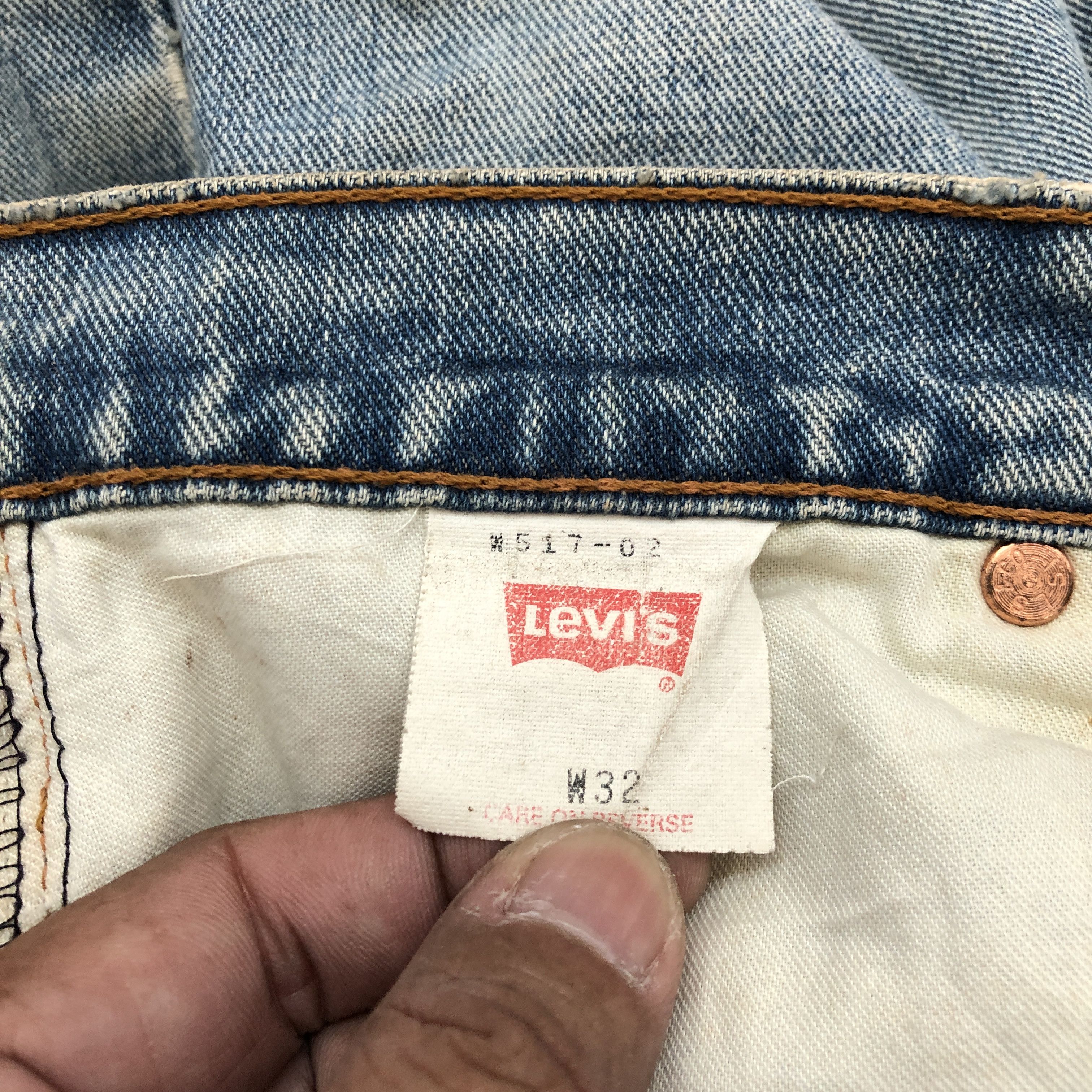Levi's Vintage Levis Bell Bottom Jeans Levi's Flare Boot Cut Denim Size 28" / US 6 / IT 42 - 6 Thumbnail