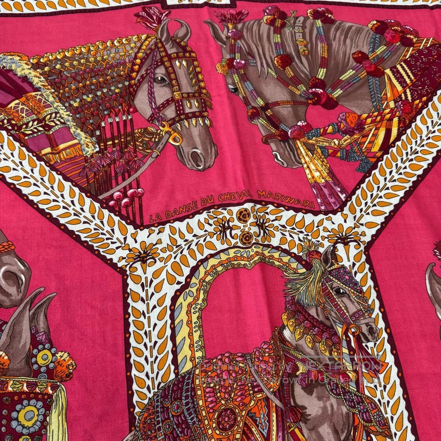 Hermes Hermes Ma Zhiwu Scarf| Size ONE SIZE - 2 Thumbnail
