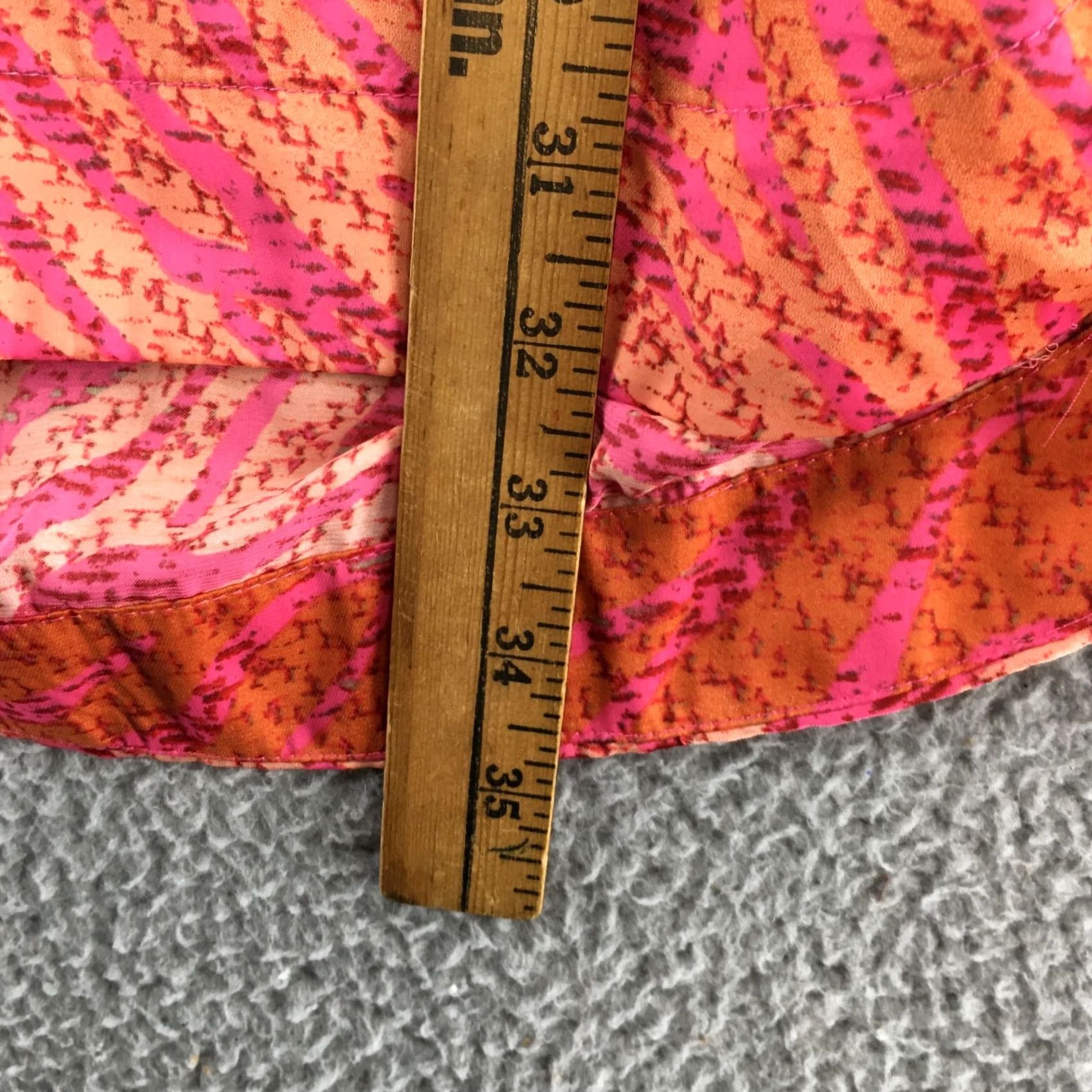 H&M H&M Consious Shift Tunic Dress Womens 4 Orange/Pink Tangerine Dreams 3/4 Sleeves Dress Womens 4 Pink 3/4 Sleeve Casual Knee Length Shifts Mens Girls Size S / US 4 / IT 40 - 5 Thumbnail