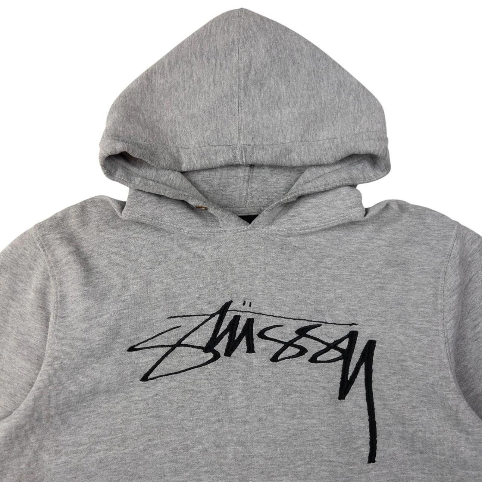 Stussy Vintage Stussy Embroidered Hoodie Size L Size US L / EU 52-54 / 3 - 3 Thumbnail