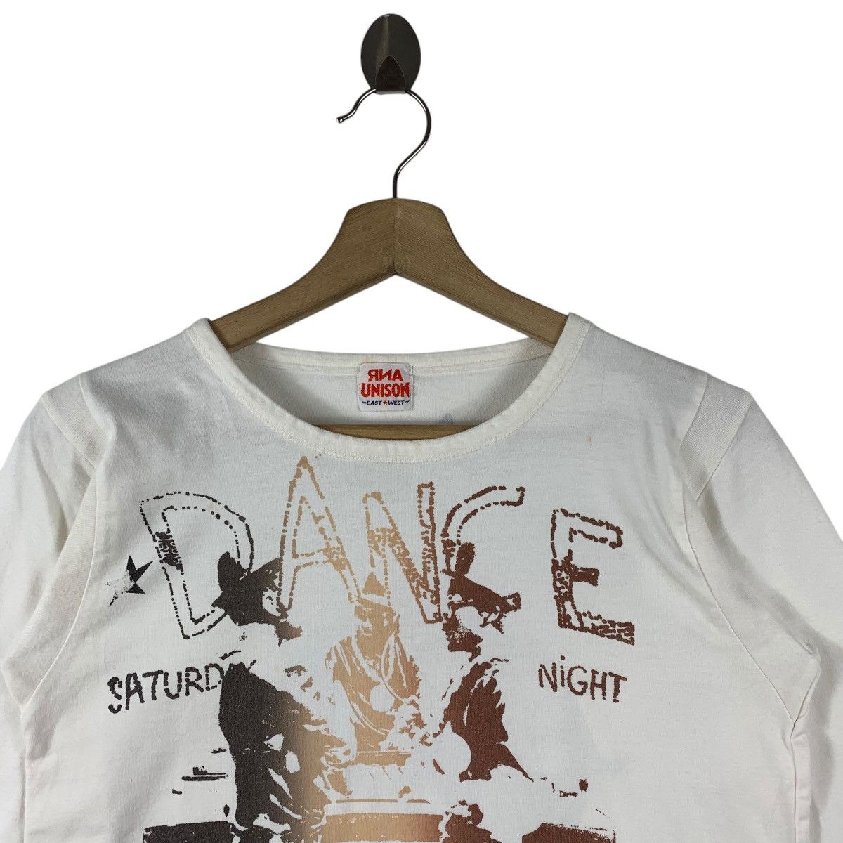 Japanese Brand RNA INC VIVE LA ROCK Muslin Malcom McLaren Style tee Size US M / EU 48-50 / 2 - 2 Thumbnail