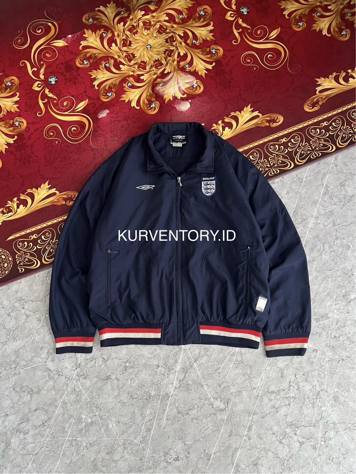 Umbro (SOLD OUT) Vintage Umbro England Official Team Jacket Size US L / EU 52-54 / 3 - 1 Thumbnail