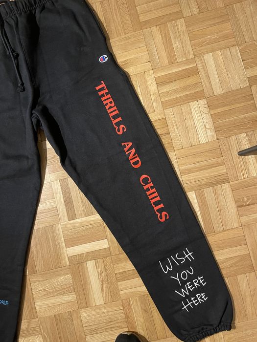 Astroworld x best sale champion joggers