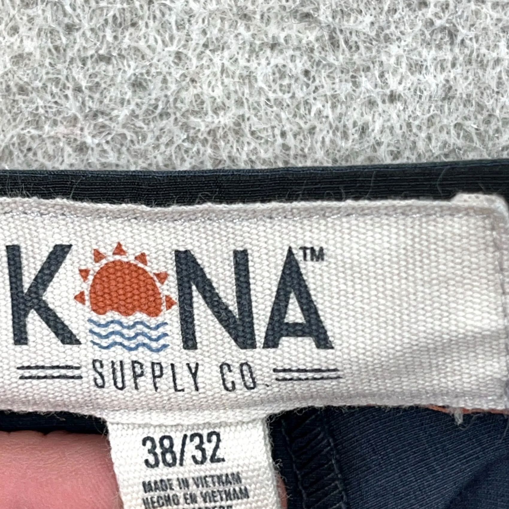 Vintage Kona Pants Adult 38x32 Navy Blue Performance Wicking Straight Leg Mens Size US 38 / EU 54 - 4 Thumbnail