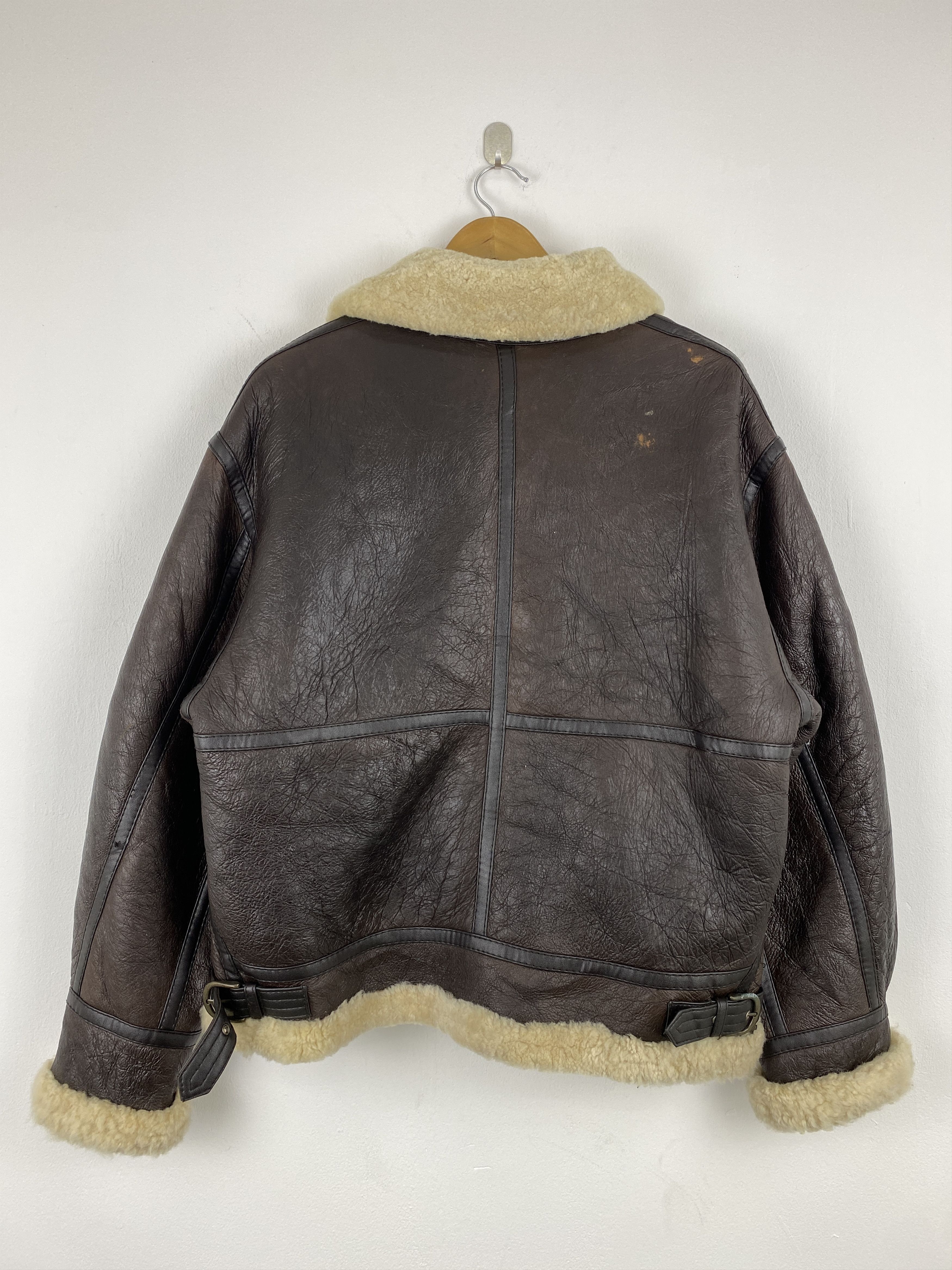 Japanese Brand Vintage Military Air Force B3 Leather Jacket JZ0005 Size US M / EU 48-50 / 2 - 4 Thumbnail