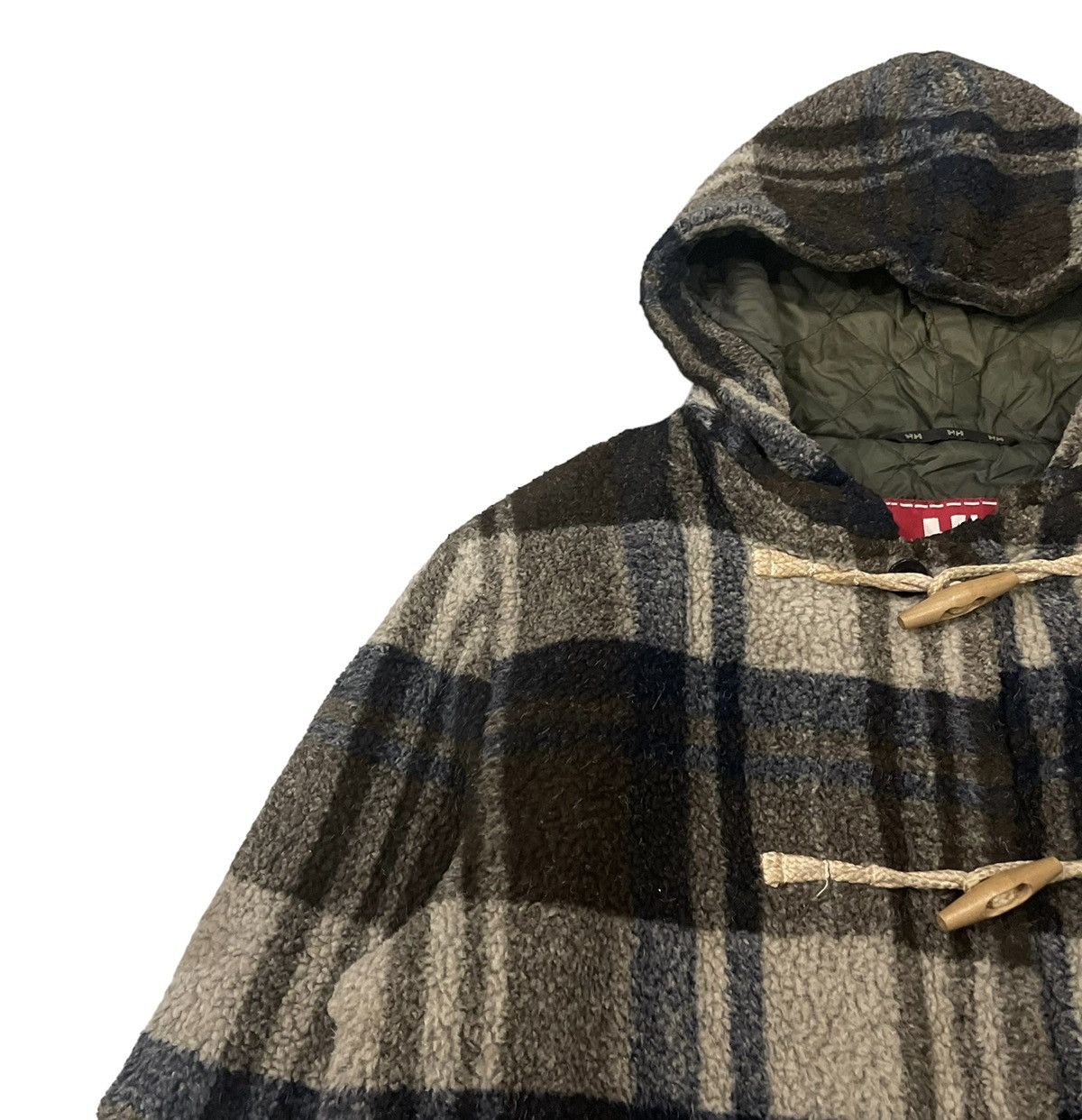 Helly Hansen Vintage Helly Hansen Duffle Fleece Hoodie Coat Jacket Size US M / EU 48-50 / 2 - 5 Thumbnail