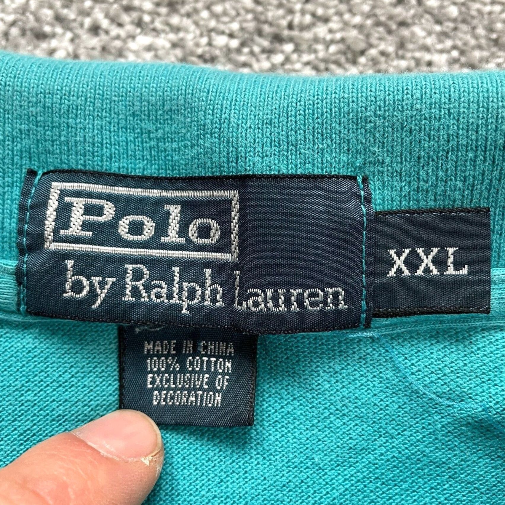 Ralph Lauren RALPH LAUREN Polo Shirt Mens 2XL Teal Green Short Sleeve Active Golf Size US XXL / EU 58 / 5 - 6 Thumbnail