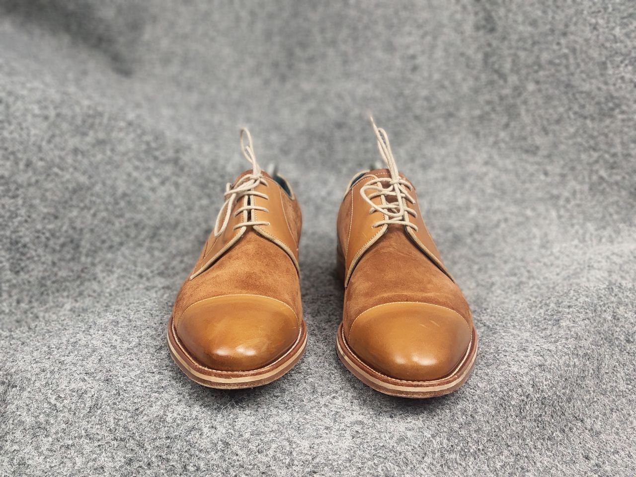 Barker Barker Design Butler Derby brown leather suede Classic Shoes Size US 11 / EU 44 - 6 Thumbnail