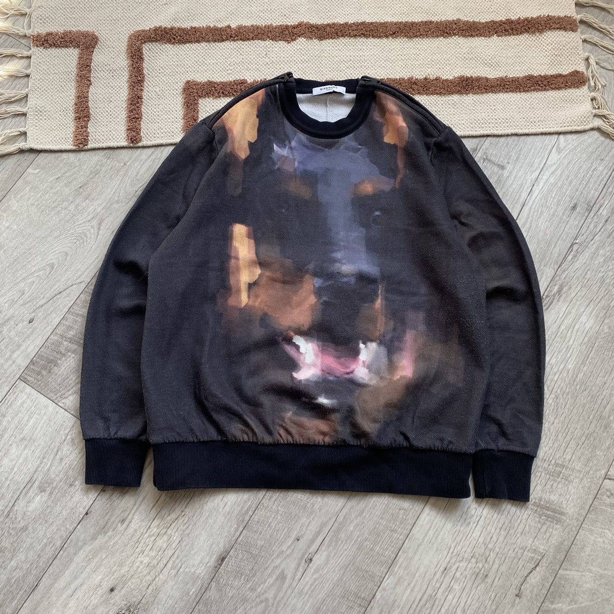 Givenchy GIVENCHY PARIS 2013 BLUR DOBERMAN SWEATSHIRT Grailed