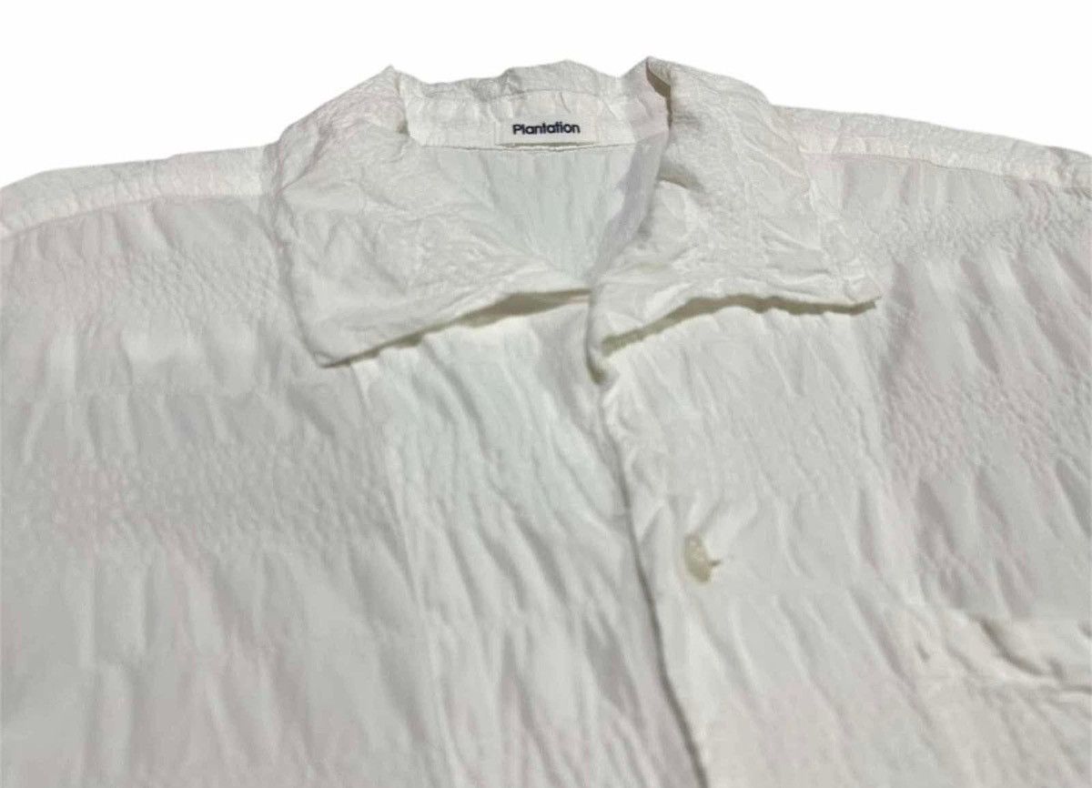 Issey Miyake 🔥Vintage Plantation Issey Miyake Wrinkled Shirt Size US M / EU 48-50 / 2 - 6 Thumbnail