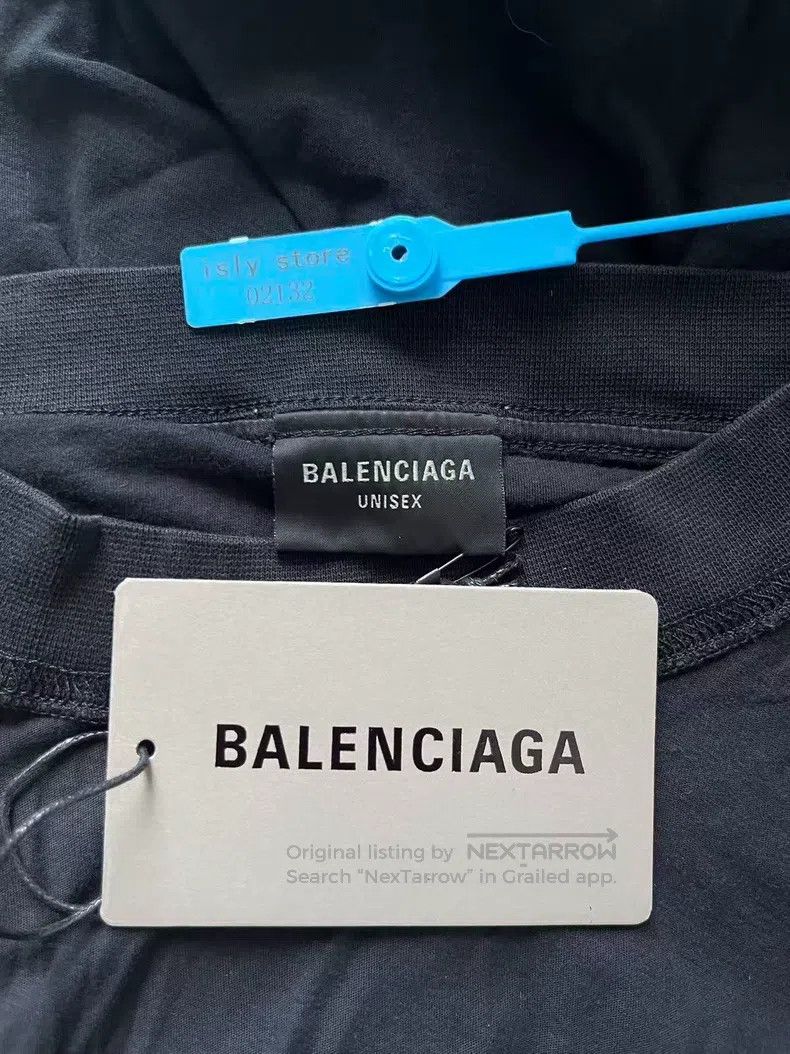 Balenciaga Balenciaga Letter Logo Printed Short Sleeve T-Shirt Size US M / EU 48-50 / 2 - 4 Thumbnail