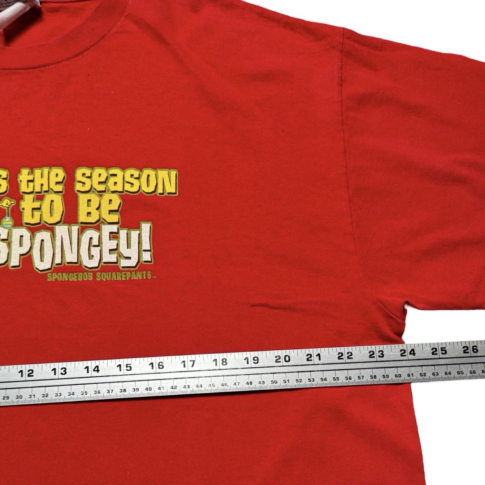 Other Y2K Spongebob Squarepants Holiday Graphic T Shirt XL Size US XL / EU 56 / 4 - 2 Thumbnail